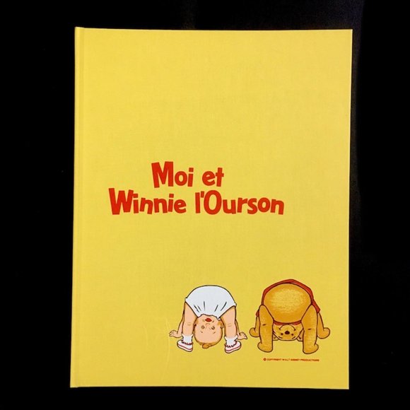 Vintage 1960s Walt Disney Production Moi et Winnie L'Ourson Album Souvenir Bébé - Picture 2 of 10